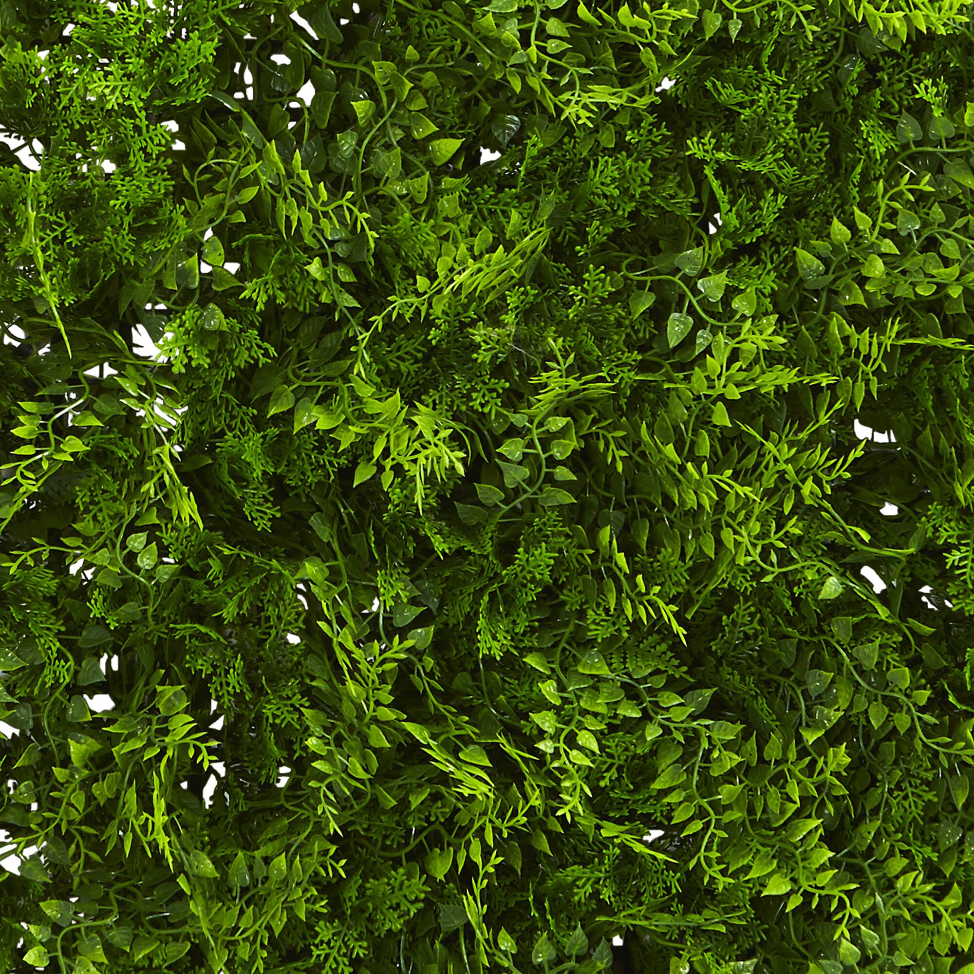 20" Lush Mediterranean Fern Wall Panel